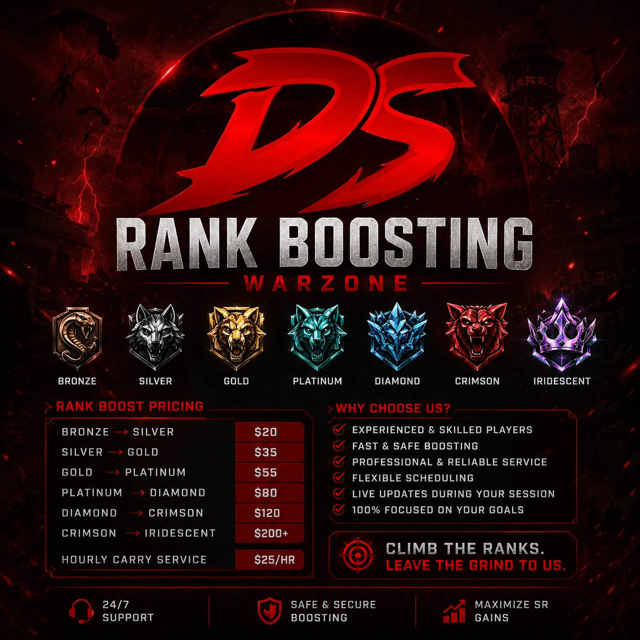 Warzone Ranked Boost